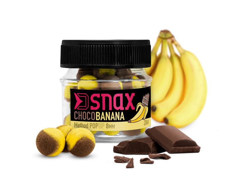 Nástraha D SNAX POP / Čokoláda-Banán 12MM