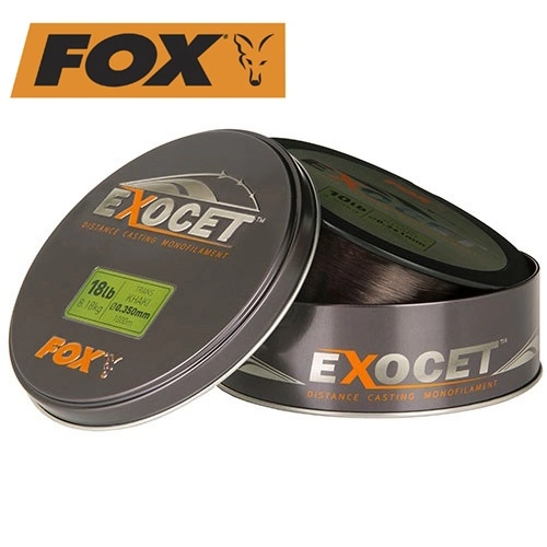 Vlasec Fox Exocet Mono Trans Khaki 1000m 0,261mm