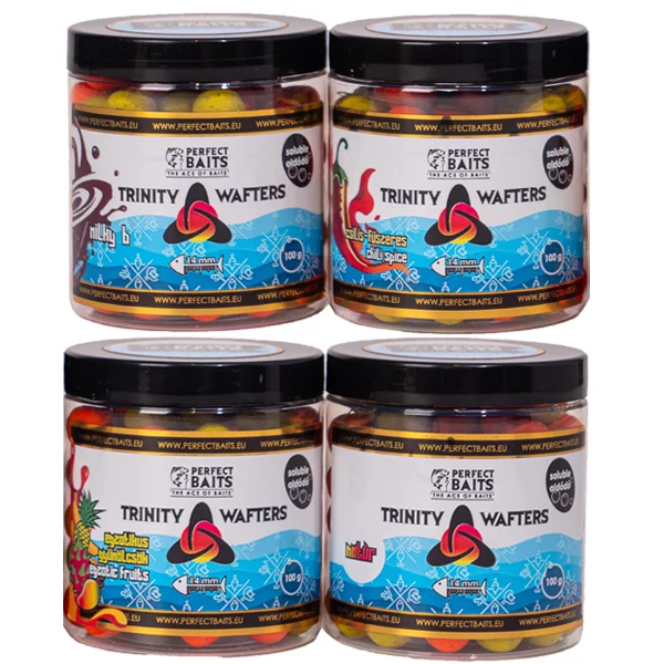 PERFECT BAITS TRINITY WAFTERS 100G SOLUBLE NATUR