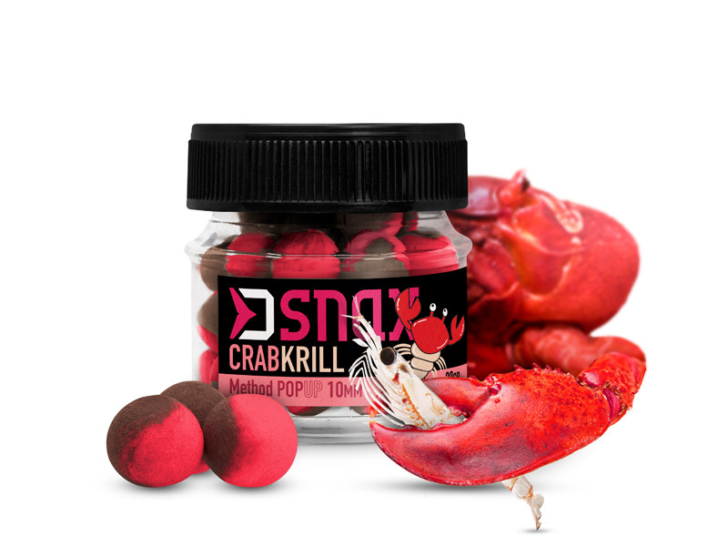 Nástraha D SNAX POP 10MM / Krab-Krill