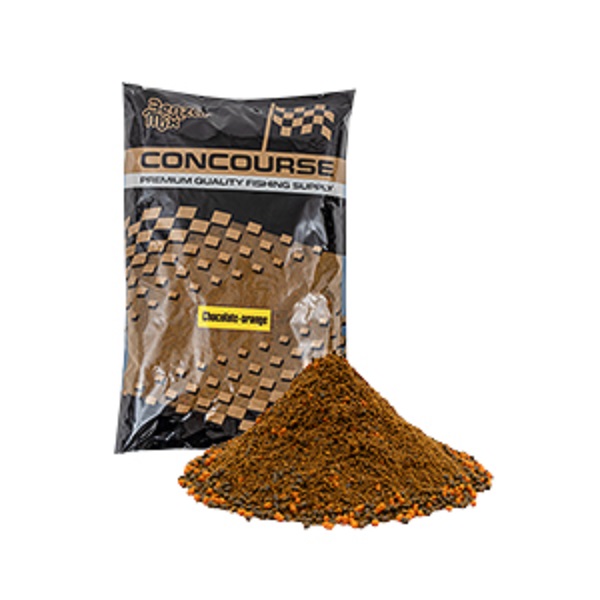 BENZAR MIX KŔMNA ZMES A PELLET CONCOURSE METHOD 800G Čokoláda pomaranč