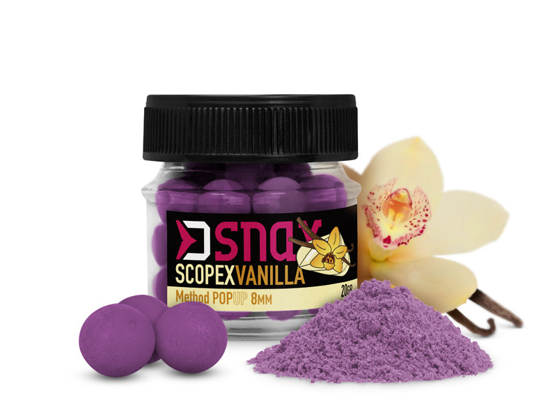 Nástraha D SNAX POP / Scopex-Vanilka 12MM