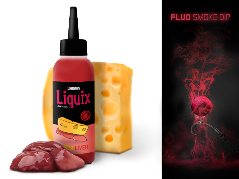Fluo dip D SNAX LiquiX / Syr-Pečeň