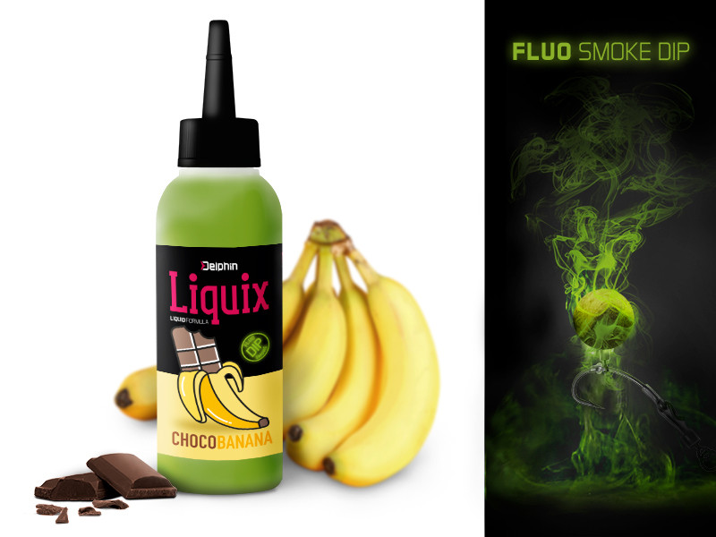 Fluo dip D SNAX LiquiX / Čokoláda-Banán