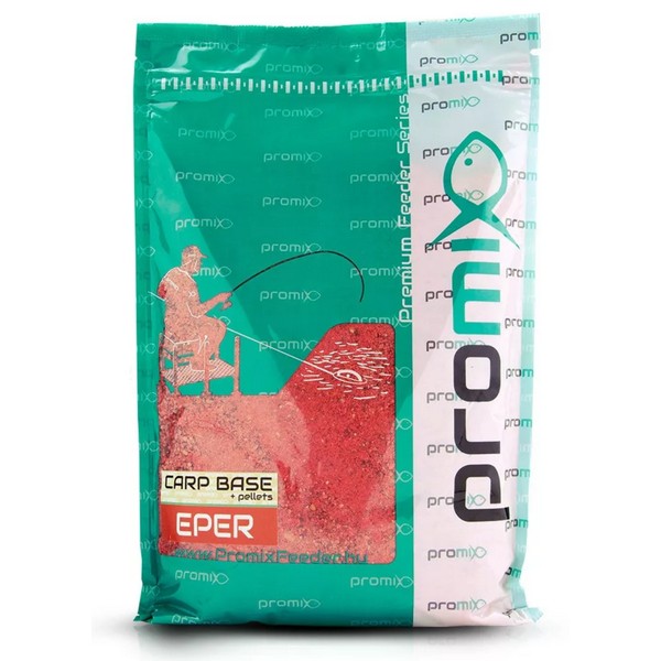 PROMIX KŔMNA ZMES CARP BASE 800G  JAHODA