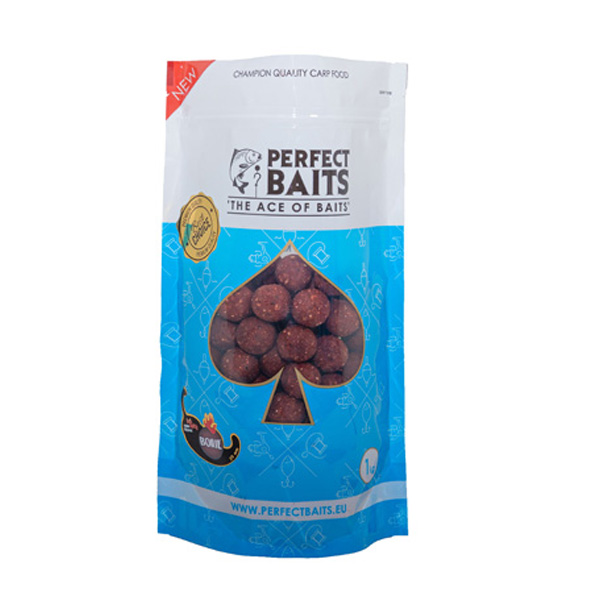 PERFECT BAITS SOLUBLE BOILIES 1KG/20MM HOT SPICY
