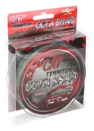 CAT TERRITORY OCTA BRAID 070 GREEN 150M