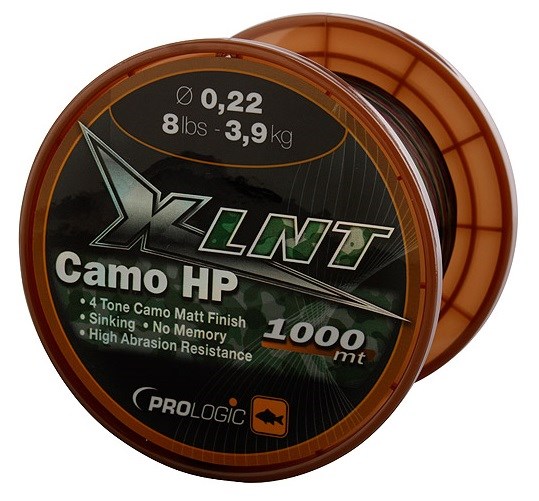 Prologic Vlasec XLNT HP Camo 1000 m-Priemer 0,30 mm