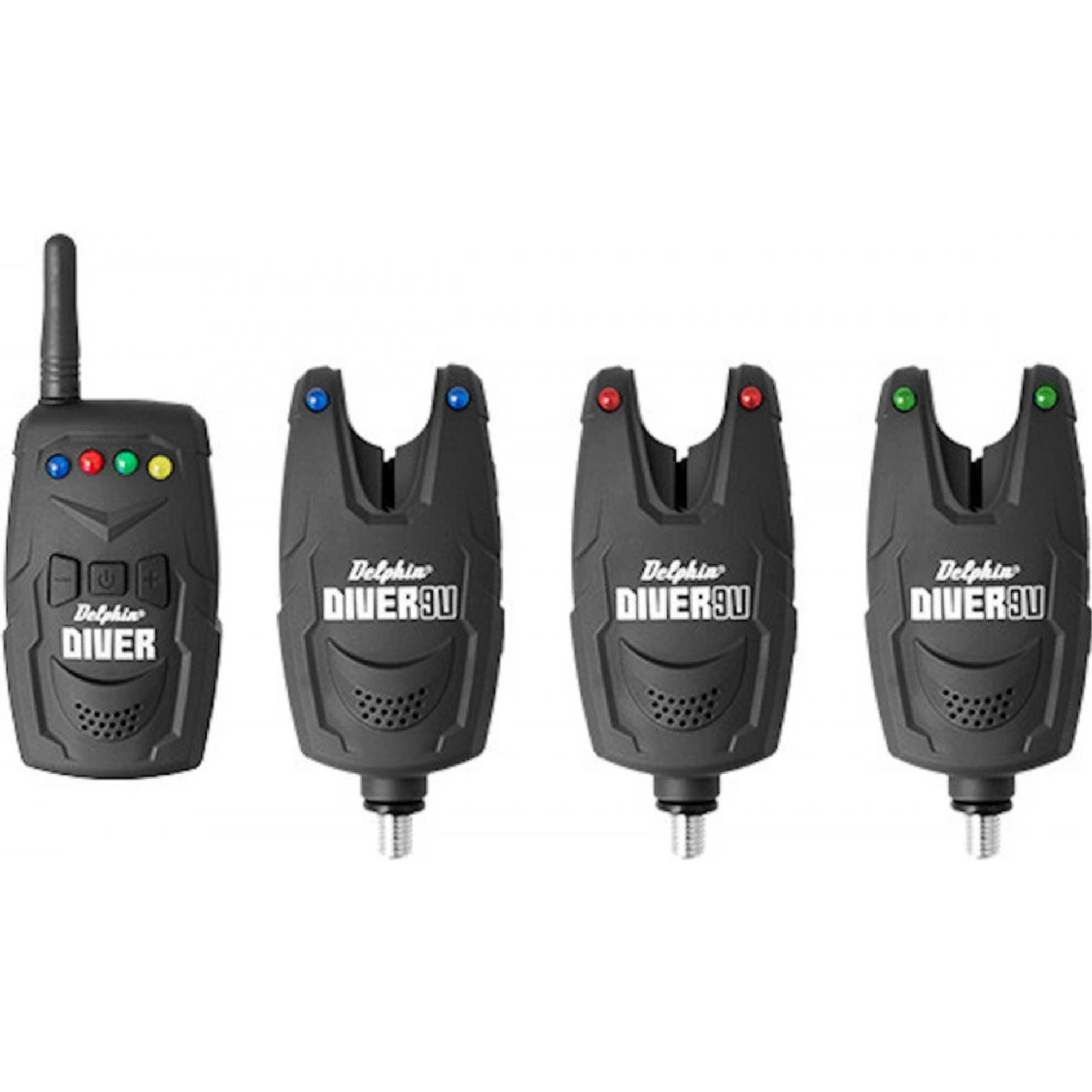 Sada signalizátorov Delphin DIVER 9V 3+1