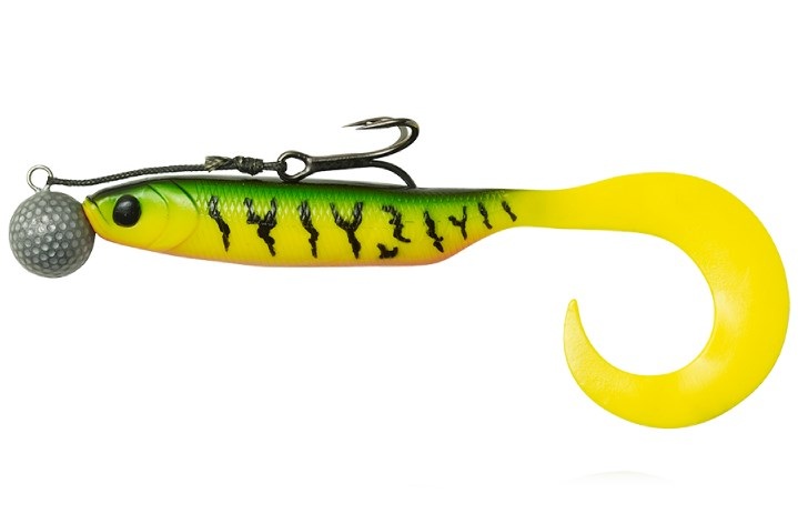 Madcat Gumová Nástraha RTF Grub Firetiger UV 2/0 - 60 g