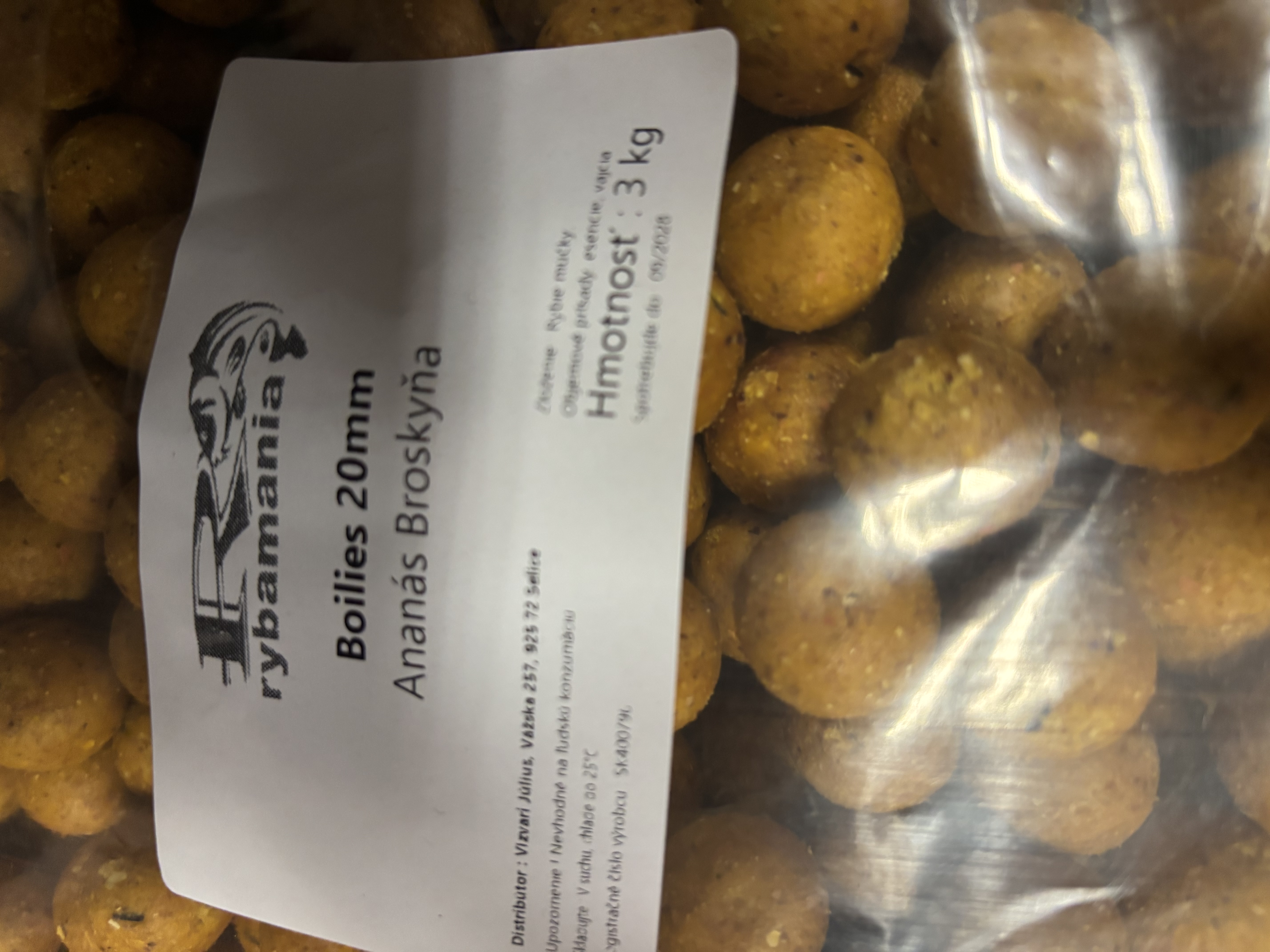 BOILIES 3KG ANANÁS BROSKYŇA 20MM