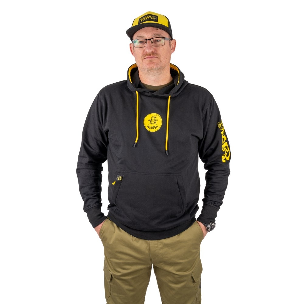 Black Cat Mikina Black Hoody XXL