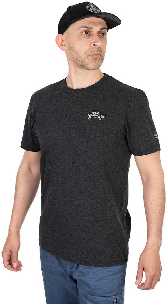 Fox Rage Tričko Voyager Tee DarK Grey S