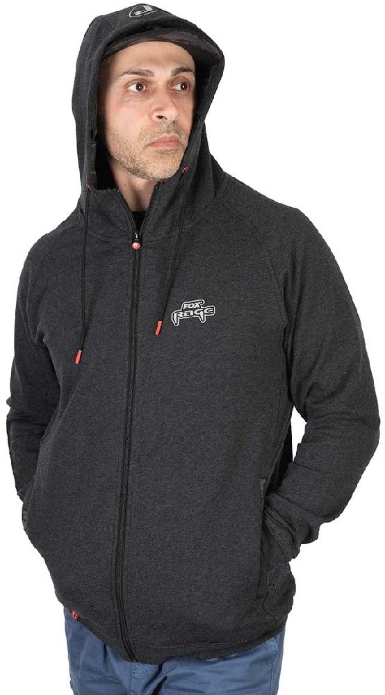 Fox Rage Mikina Voyager Hoody Dark Grey L