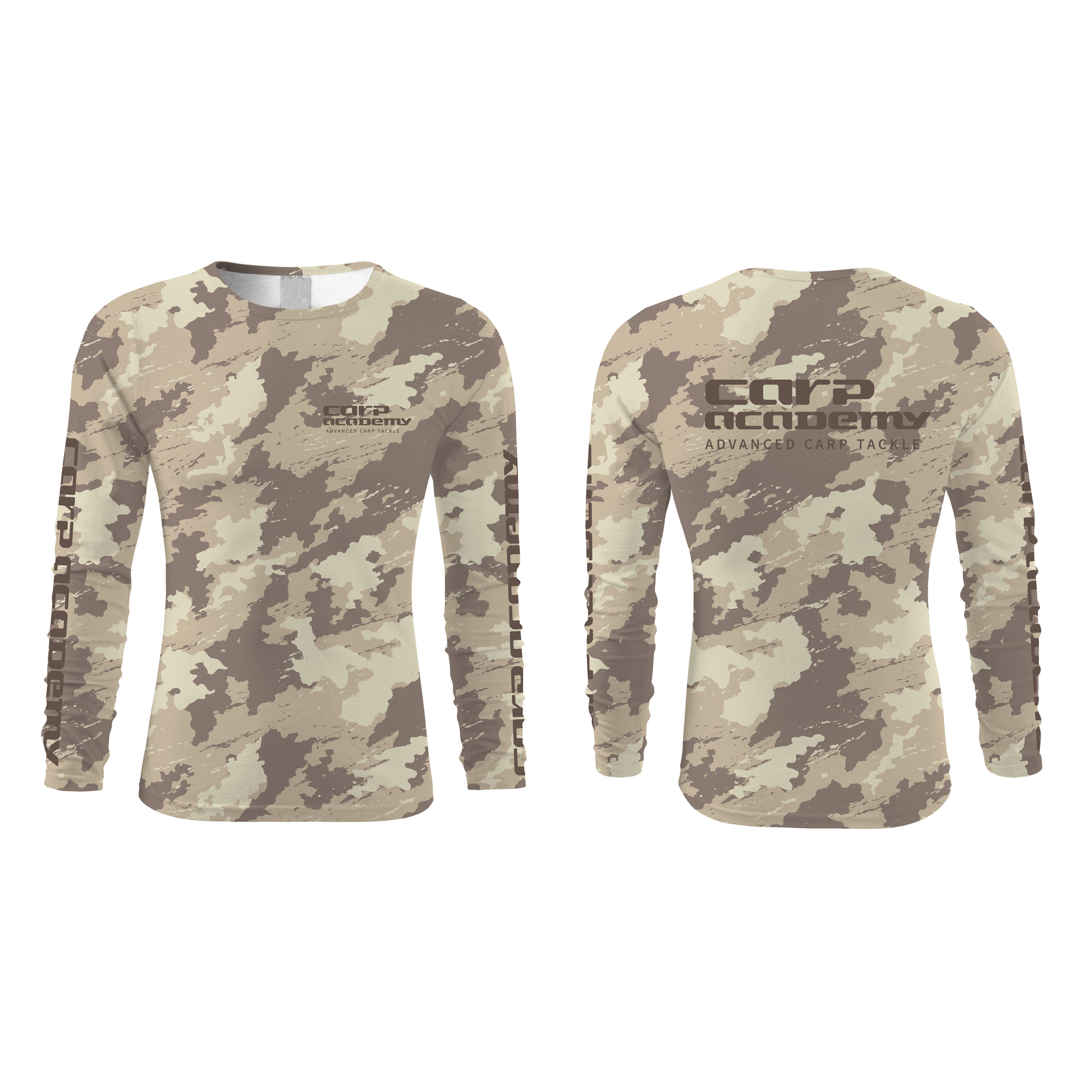 Tričko Carp Academy Camou UV XXL