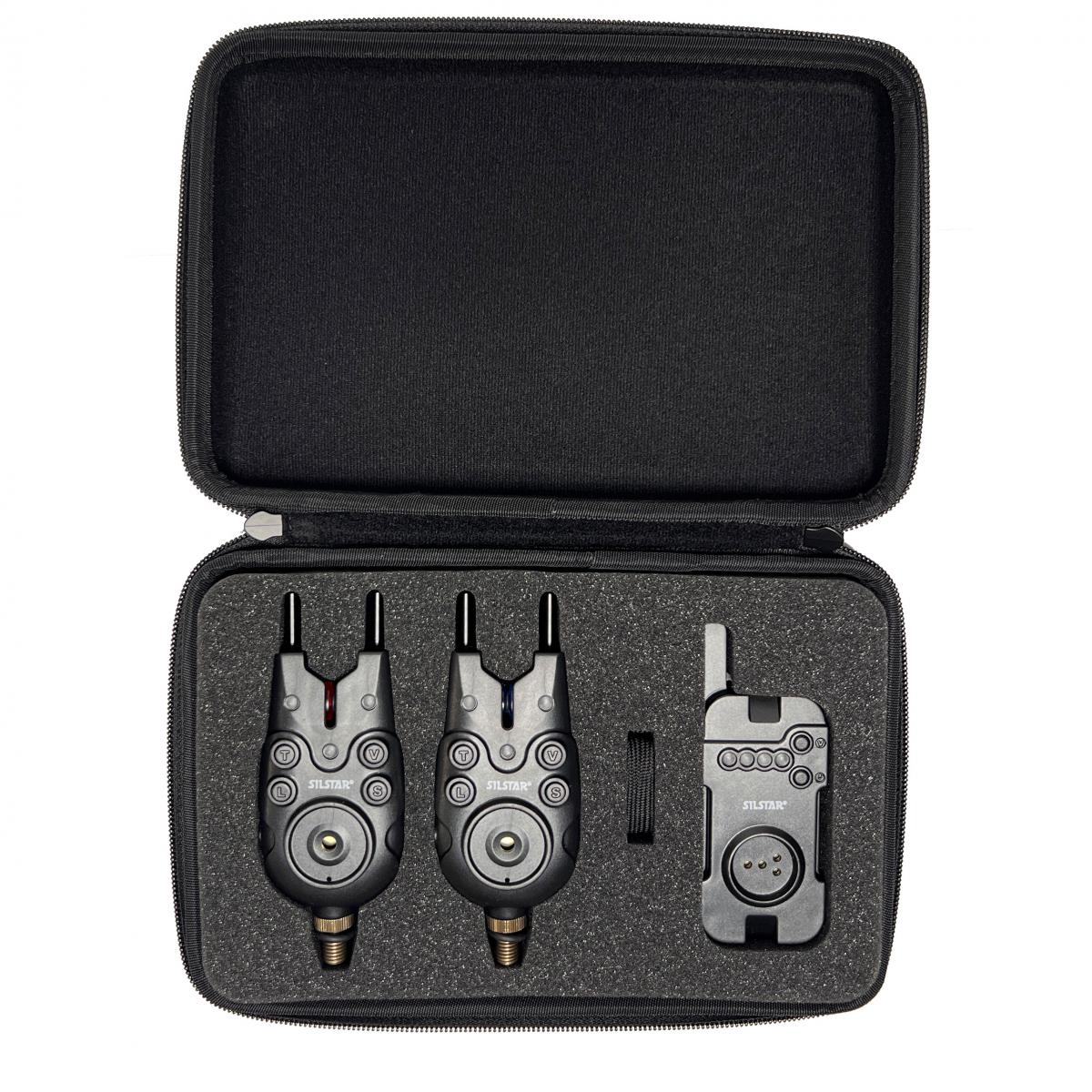 Bezdrôtový elektrický signalizátor záberu SILSTAR KOMPACT 2+1