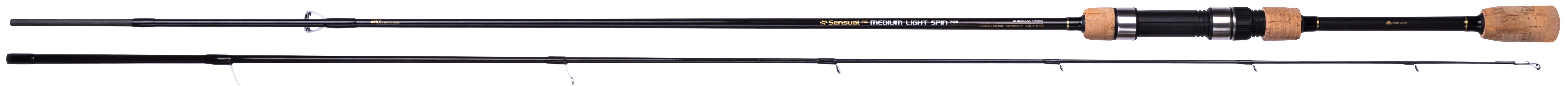 MIKADO Prut Sensual N.G. Medium Light Spin 214 cm 3–18 g 