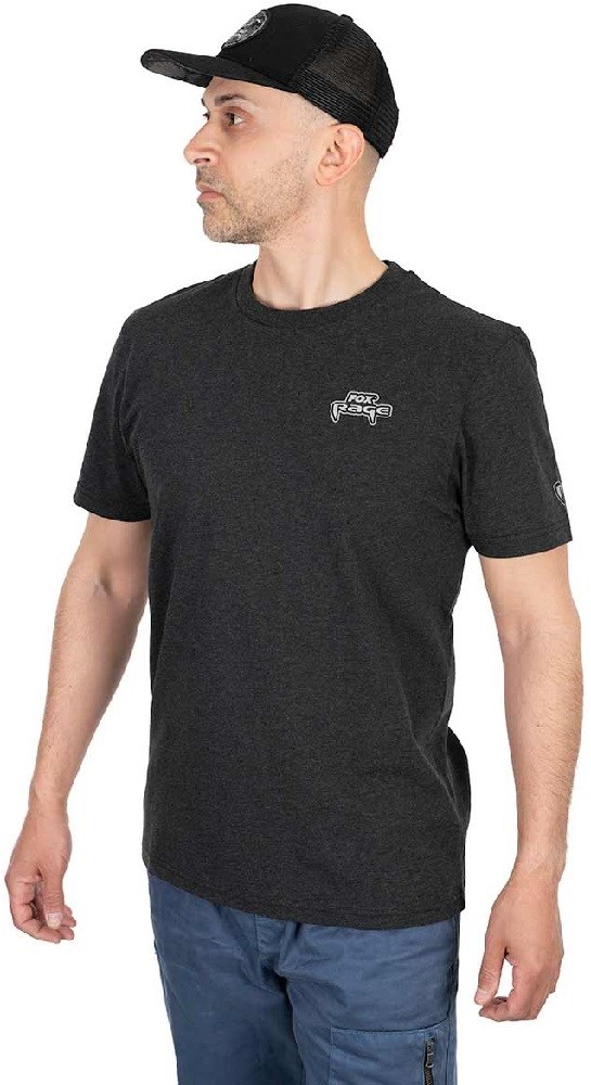 Fox Rage Tričko Voyager Tee DarK Grey XL