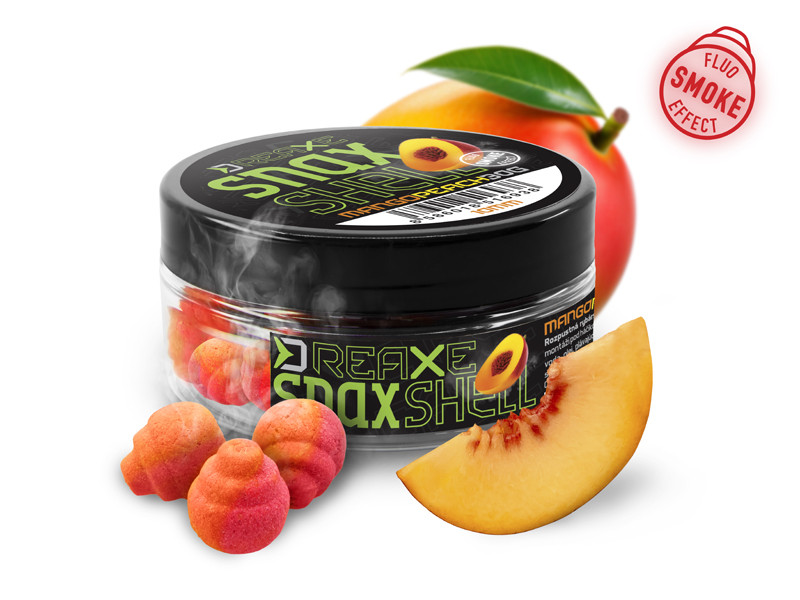 Nástraha D SNAX SHELL / Mango-Broskyňa 8mm/wafters/rozpustné/30g